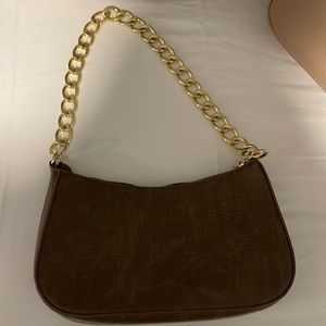 Shein brown shoulder bag